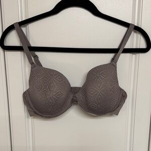 Auden Taupe Geometric Bra
